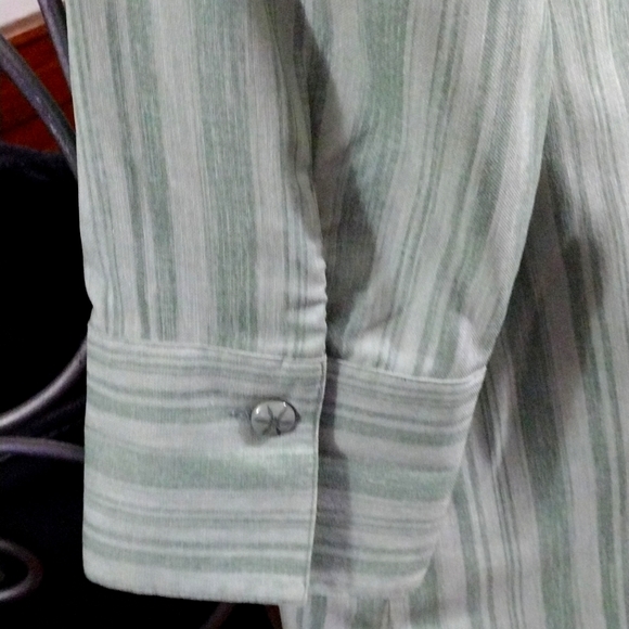 Custom 3pc, Draper's & Damon's Blouse paired With Blair Stretch Top & Pants PS/8 - Picture 3 of 10